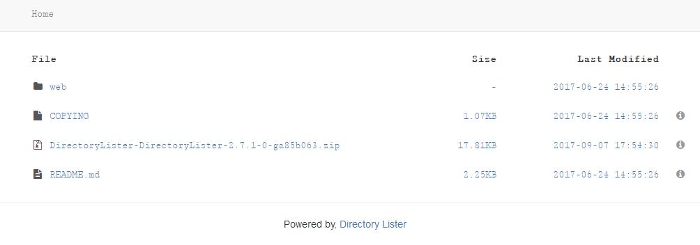 在Web端瀏覽和下載目錄下的文件和文件夾的程序