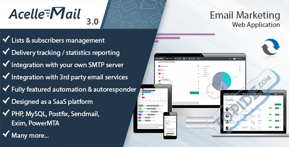 Acelle v4.0.18 - PHP郵件營(yíng)銷(xiāo)應(yīng)用破解版