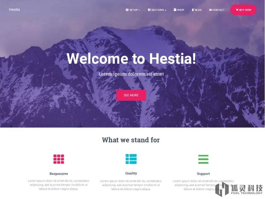 Hestia主題 Hestia主題