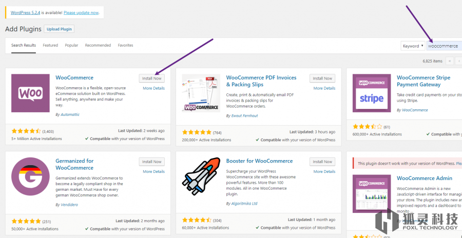安裝WooCommerce 安裝WooCommerce